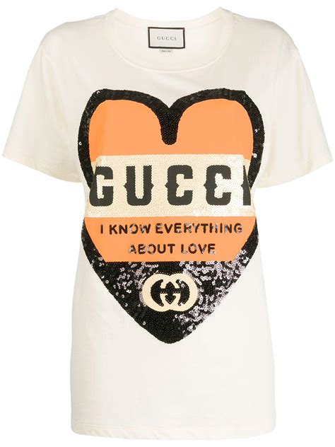 heart gucci shirt|paris t shirt Gucci.